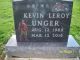 Kevin Leroy Unger (1989-2016)