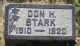 Don Homer Stark (1910-1920)