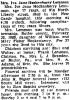 Obituary - Iva Jane Hockenberry (1868-1946)