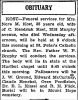 Obituary - Norah Mary Barratt (1900-1936)