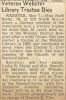 Obituary - Ruth Slater (1867-1944)