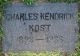 Charles Kendrick Kost (1893-1936)