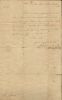 Letter from George Washington to Israel Shreve